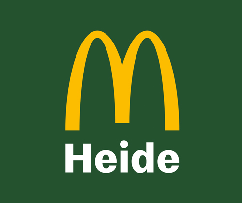 Logo McDonalds Heide